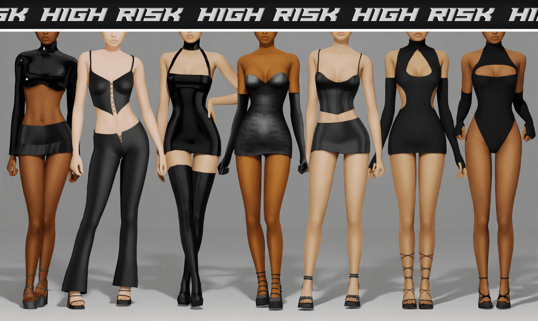 Скриншот мода Коллекция одежды High Risk